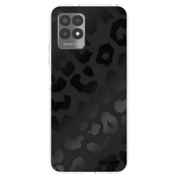 Picasee silikonowe przeźroczyste etui na Realme 8i - Midnight Leopard