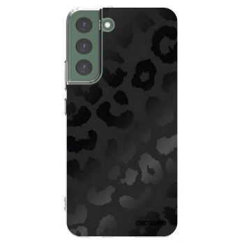 Picasee silikonowe przeźroczyste etui na Samsung Galaxy S22+ 5G - Midnight Leopard