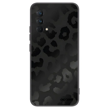 Picasee silikonowe czarne etui na Realme GT Master Edition 5G - Midnight Leopard