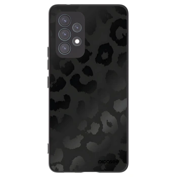 Picasee silikonowe czarne etui na Samsung Galaxy A53 5G A536 - Midnight Leopard