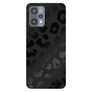 Picasee silikonowe przeźroczyste etui na Realme 9 Pro 5G - Midnight Leopard