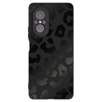 Picasee silikonowe czarne etui na Huawei Nova 9 SE - Midnight Leopard