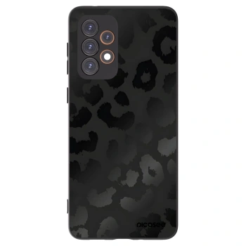 Picasee silikonowe czarne etui na Samsung Galaxy A33 5G A336 - Midnight Leopard