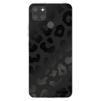Picasee silikonowe przeźroczyste etui na Realme C21Y - Midnight Leopard