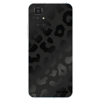 Picasee silikonowe przeźroczyste etui na Xiaomi Redmi 10 (2022) - Midnight Leopard