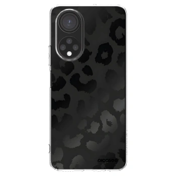 Picasee silikonowe przeźroczyste etui na Honor X7 - Midnight Leopard