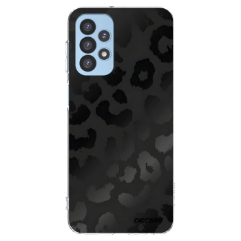 Picasee silikonowe przeźroczyste etui na Samsung Galaxy A23 A235F 4G - Midnight Leopard