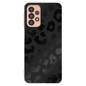 Picasee silikonowe przeźroczyste etui na Samsung Galaxy A23 A236B 5G - Midnight Leopard