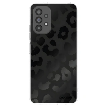 Picasee silikonowe przeźroczyste etui na Samsung Galaxy A73 5G - Midnight Leopard