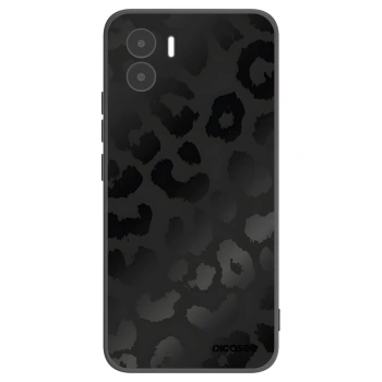 Picasee silikonowe czarne etui na Xiaomi Redmi A1 - Midnight Leopard