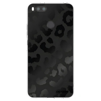 Picasee silikonowe przeźroczyste etui na Xiaomi Redmi A1 - Midnight Leopard