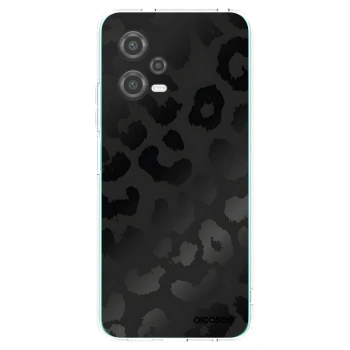 Picasee silikonowe przeźroczyste etui na Xiaomi Poco X5 - Midnight Leopard