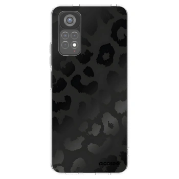 Picasee silikonowe przeźroczyste etui na Xiaomi Redmi Note 11S 5G - Midnight Leopard