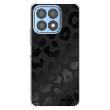 Picasee silikonowe przeźroczyste etui na Honor X8a - Midnight Leopard