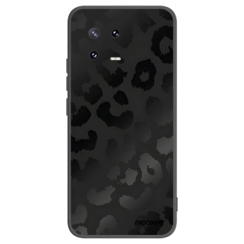 Picasee silikonowe czarne etui na Xiaomi 13 Pro - Midnight Leopard