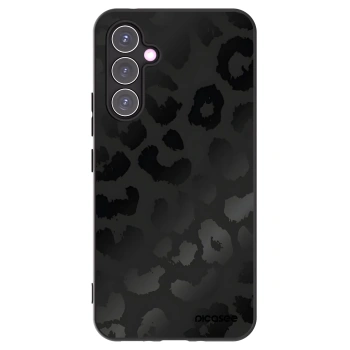 Picasee silikonowe czarne etui na Samsung Galaxy A54 5G A546B - Midnight Leopard