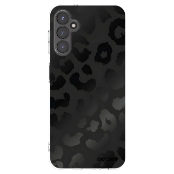 Picasee silikonowe przeźroczyste etui na Samsung Galaxy A14 4G A145R - Midnight Leopard