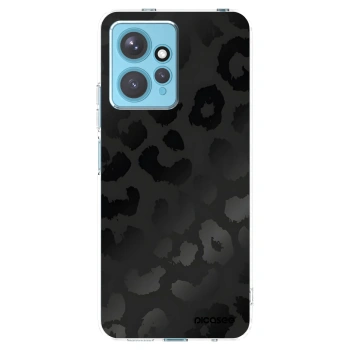 Picasee silikonowe przeźroczyste etui na Xiaomi Redmi Note 12 4G - Midnight Leopard