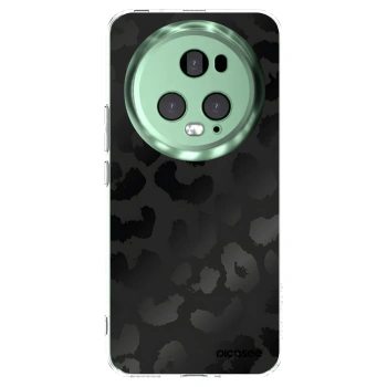 Picasee silikonowe przeźroczyste etui na Honor Magic5 Pro - Midnight Leopard