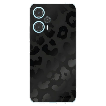 Picasee silikonowe przeźroczyste etui na Xiaomi Poco F5 - Midnight Leopard