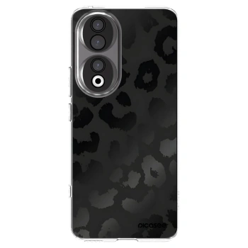 Picasee silikonowe przeźroczyste etui na Honor 90 5G - Midnight Leopard