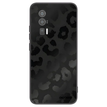 Picasee silikonowe czarne etui na Xiaomi Poco F5 Pro 5G - Midnight Leopard