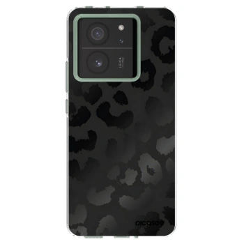 Picasee silikonowe przeźroczyste etui na Xiaomi 13T Pro - Midnight Leopard