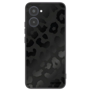 Picasee silikonowe czarne etui na Realme 10 4G - Midnight Leopard