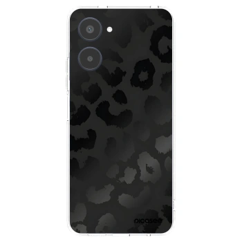 Picasee silikonowe przeźroczyste etui na Realme 10 4G - Midnight Leopard