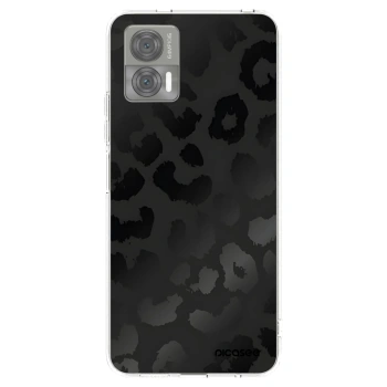 Picasee silikonowe przeźroczyste etui na Motorola Edge 30 Neo - Midnight Leopard