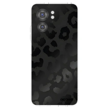 Picasee silikonowe przeźroczyste etui na Motorola Edge 40 - Midnight Leopard