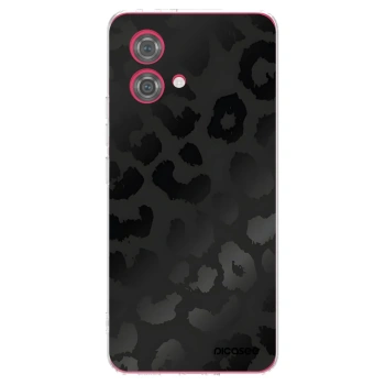 Picasee silikonowe przeźroczyste etui na Motorola Moto G84 5G - Midnight Leopard