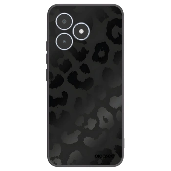 Picasee silikonowe czarne etui na Realme C53 - Midnight Leopard