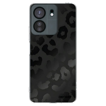 Picasee silikonowe przeźroczyste etui na Xiaomi Redmi 13C 4G - Midnight Leopard