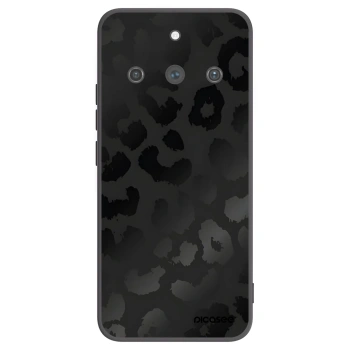 Picasee silikonowe czarne etui na Realme 11 Pro+ - Midnight Leopard