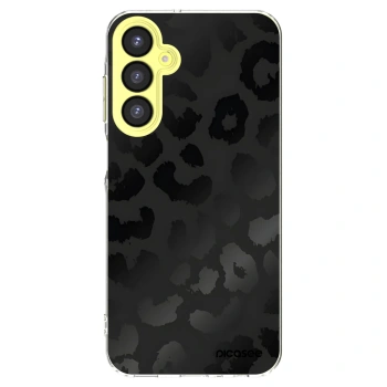 Picasee silikonowe przeźroczyste etui na Samsung Galaxy A25 A256B 5G - Midnight Leopard
