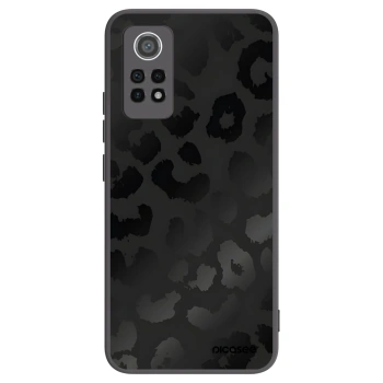 Picasee silikonowe czarne etui na Xiaomi Redmi Note 12 Pro 4G - Midnight Leopard