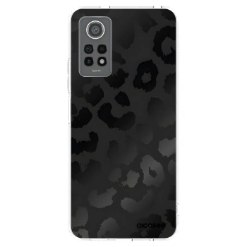 Picasee silikonowe przeźroczyste etui na Xiaomi Redmi Note 12 Pro 4G - Midnight Leopard
