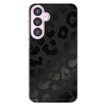 Picasee silikonowe przeźroczyste etui na Samsung Galaxy A55 5G A556B - Midnight Leopard