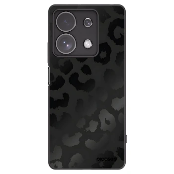 Picasee silikonowe czarne etui na Xiaomi Redmi Note 13 Pro 4G - Midnight Leopard