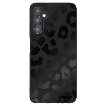 Picasee silikonowe czarne etui na Samsung Galaxy A05s A057G - Midnight Leopard