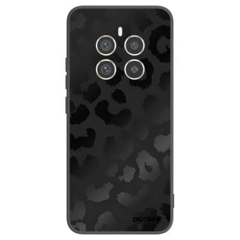 Picasee silikonowe czarne etui na Realme 12 Pro 5G - Midnight Leopard