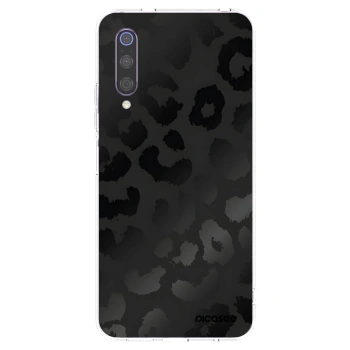 Picasee silikonowe przeźroczyste etui na Xiaomi Mi 9 - Midnight Leopard