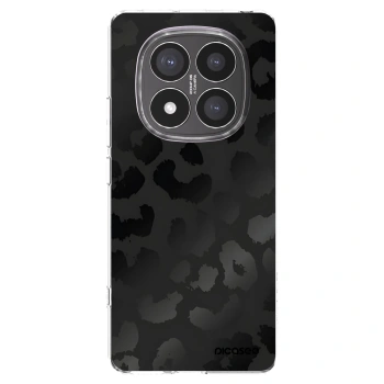 Picasee silikonowe przeźroczyste etui na Xiaomi Redmi Note 14 Pro+ 5G - Midnight Leopard