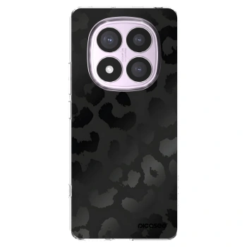 Picasee silikonowe przeźroczyste etui na Xiaomi Redmi Note 14 Pro 5G - Midnight Leopard