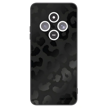 Picasee silikonowe czarne etui na Xiaomi Redmi 14C - Midnight Leopard