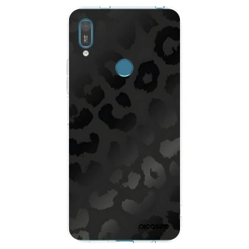 Picasee silikonowe przeźroczyste etui na Huawei Y7 2019 - Midnight Leopard