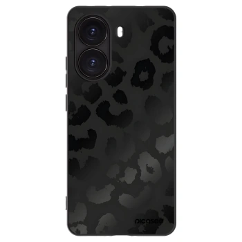 Picasee silikonowe czarne etui na Xiaomi Poco X7 Pro 5G - Midnight Leopard