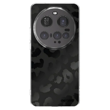 Picasee silikonowe przeźroczyste etui na Xiaomi 15 Ultra - Midnight Leopard