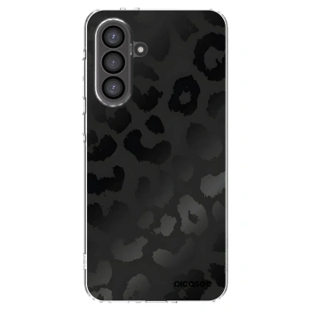 Picasee silikonowe przeźroczyste etui na Samsung Galaxy A56 5G A566B - Midnight Leopard